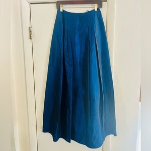 VTG Scott McClintock High Waist Victorian Whimsygoth Taffeta Tulle Slip Skirt 4